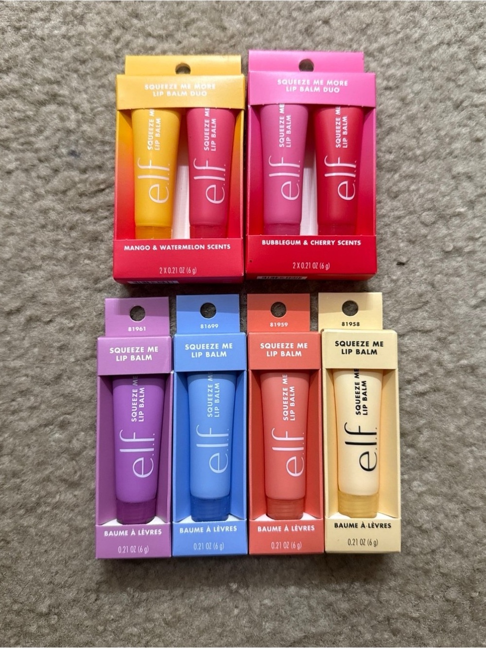 Elf Squeeze Me Melting Lip Balm Bundle